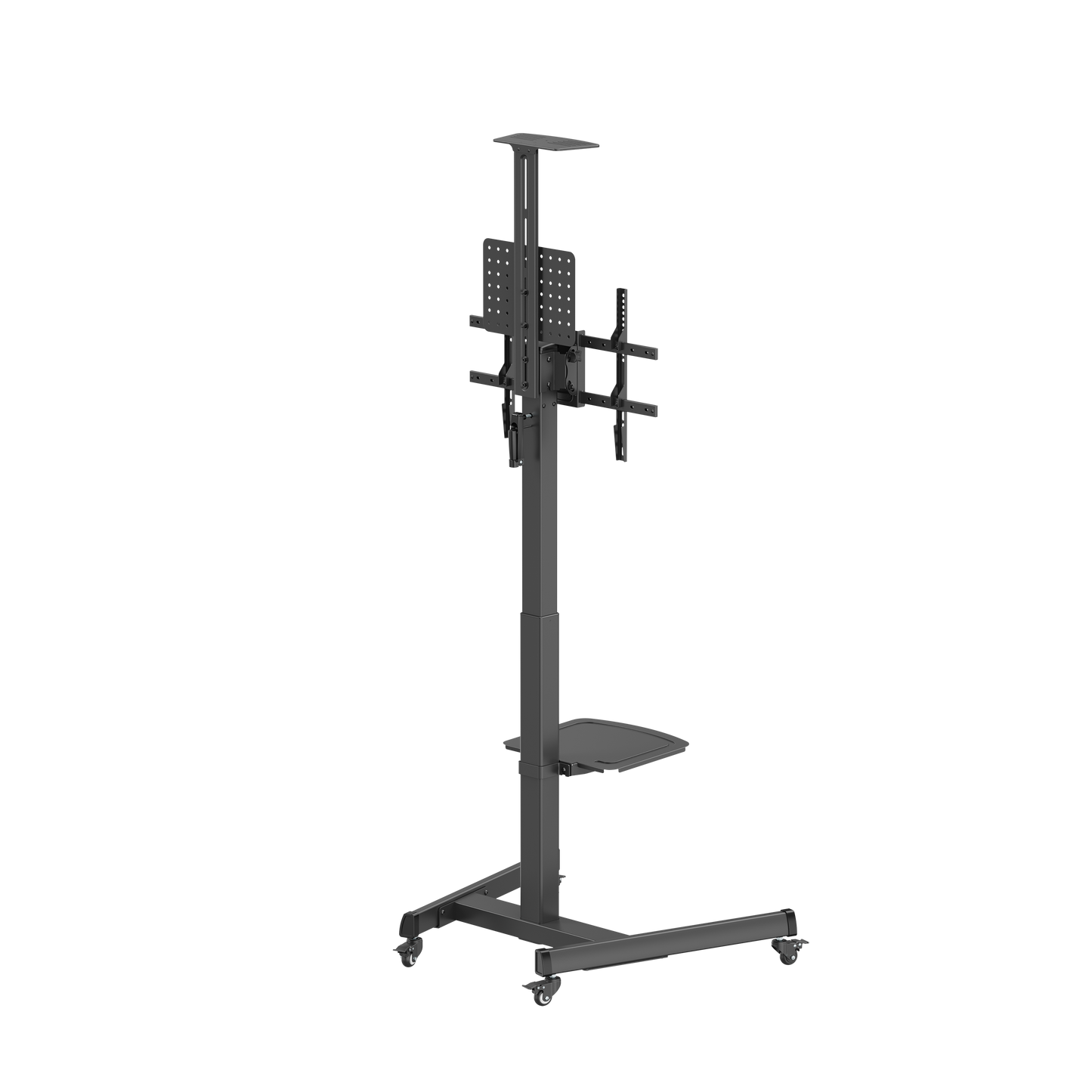 VSYS VTLS17H-46TW Telescopic TV Cart with Crank Handle