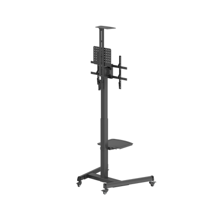 VSYS VTLS17H-46TW Telescopic TV Cart with Crank Handle