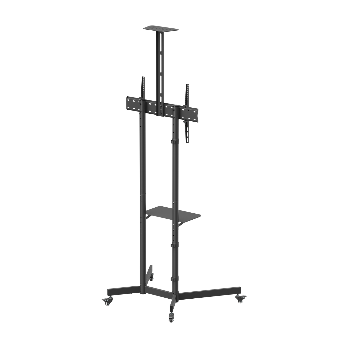 VSYS VTL-1042T Economical Mobile TV Cart with Camera Shelf