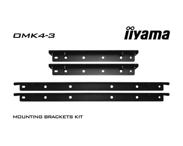 iiyama Mounting Bracket Kit for TF4339MSC Open Frame Touchscreen - OMK4-3