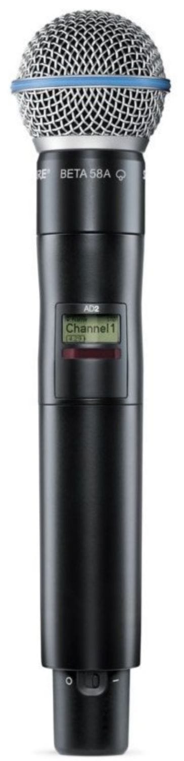 Shure Axient AD2/B58A Handheld Wireless Microphone Transmitter - X55 Band