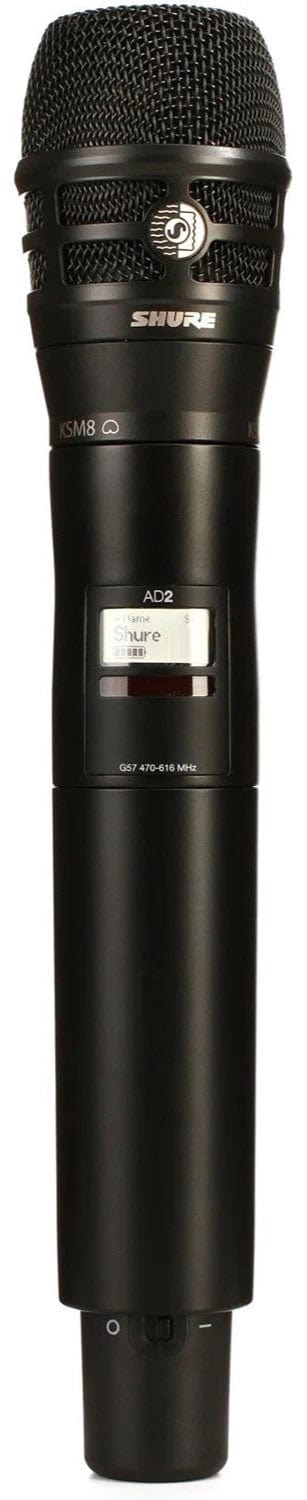 Shure Axient AD2/KSM8B Handheld Wireless Microphone Transmitter - X55 Band
