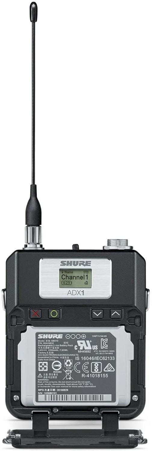 Shure ADX1 Bodypack Transmitter