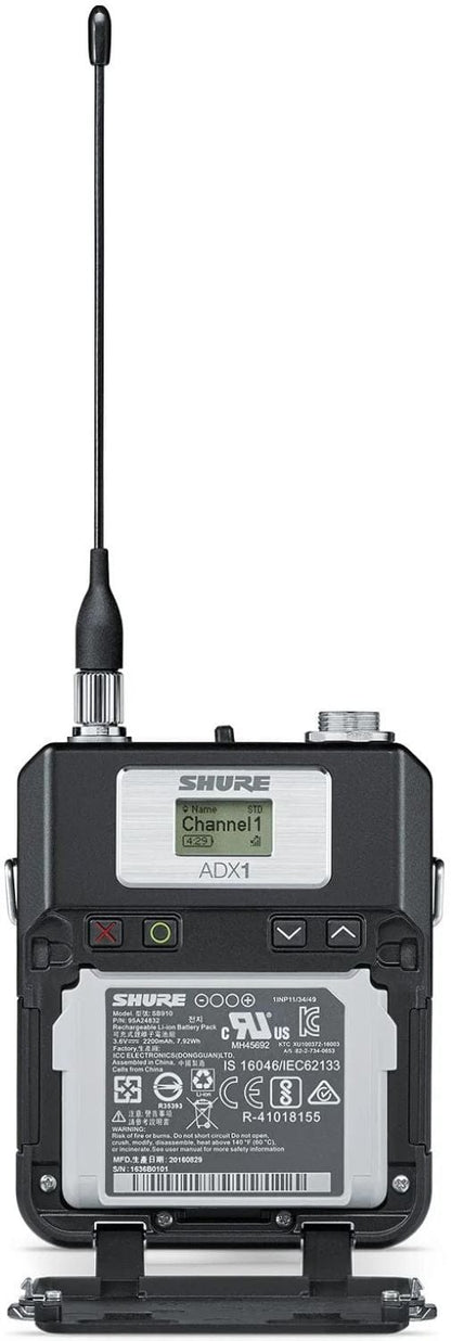 Shure ADX1 Bodypack Transmitter