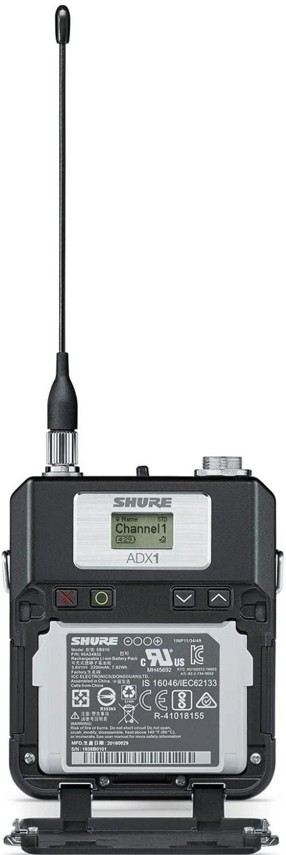 Shure Axient ADX1 Bodypack Transmitter - K54 Band