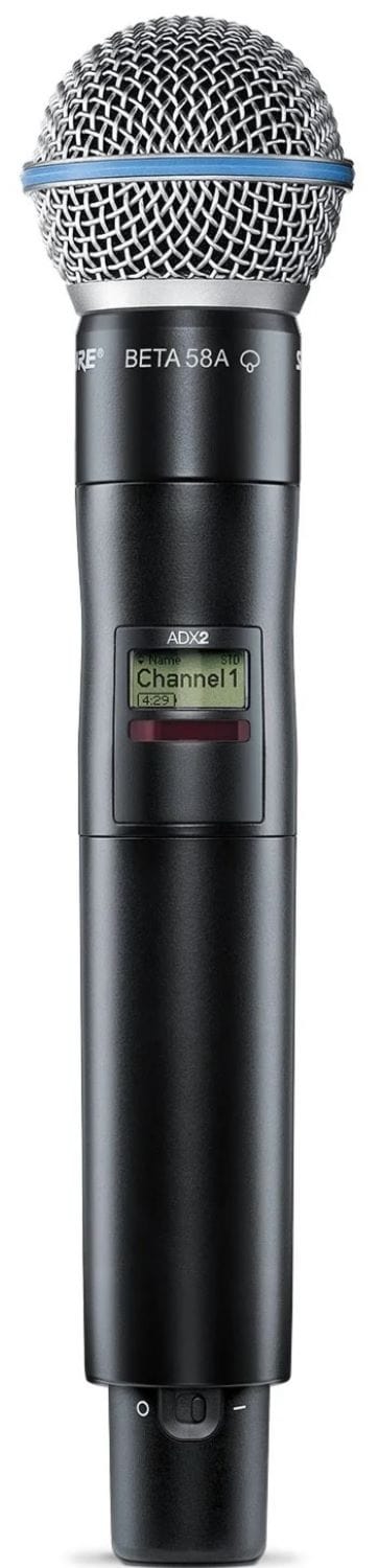 Shure Axient ADX2/B58 Handheld Wireless Microphone Transmitter - K54 Band
