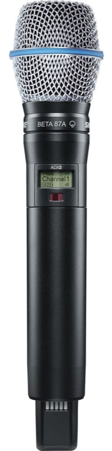 Shure Axient ADX2/B87A Handheld Wireless Microphone Transmitter - X55 Band