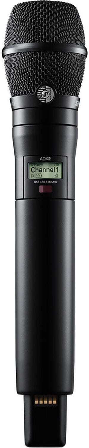 Shure ADX2/K11B=-G57 Handheld Wireless Microphone Transmitter - G57 Band - Black