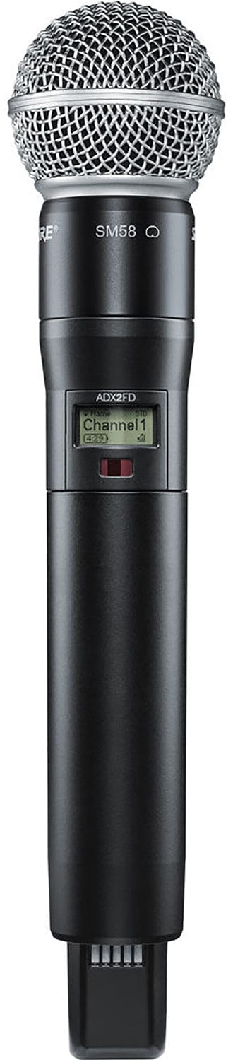 Shure Axient ADX2FD/SM58 Handheld Wireless Microphone Transmitter - X55 Band