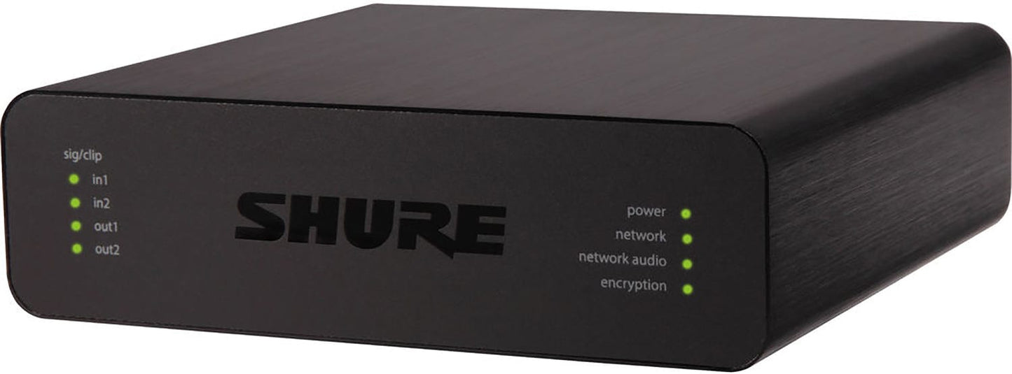 Shure ANI22-XLR 2 Channel In/2 Channel Out XLR Audio Network Interface with Dante