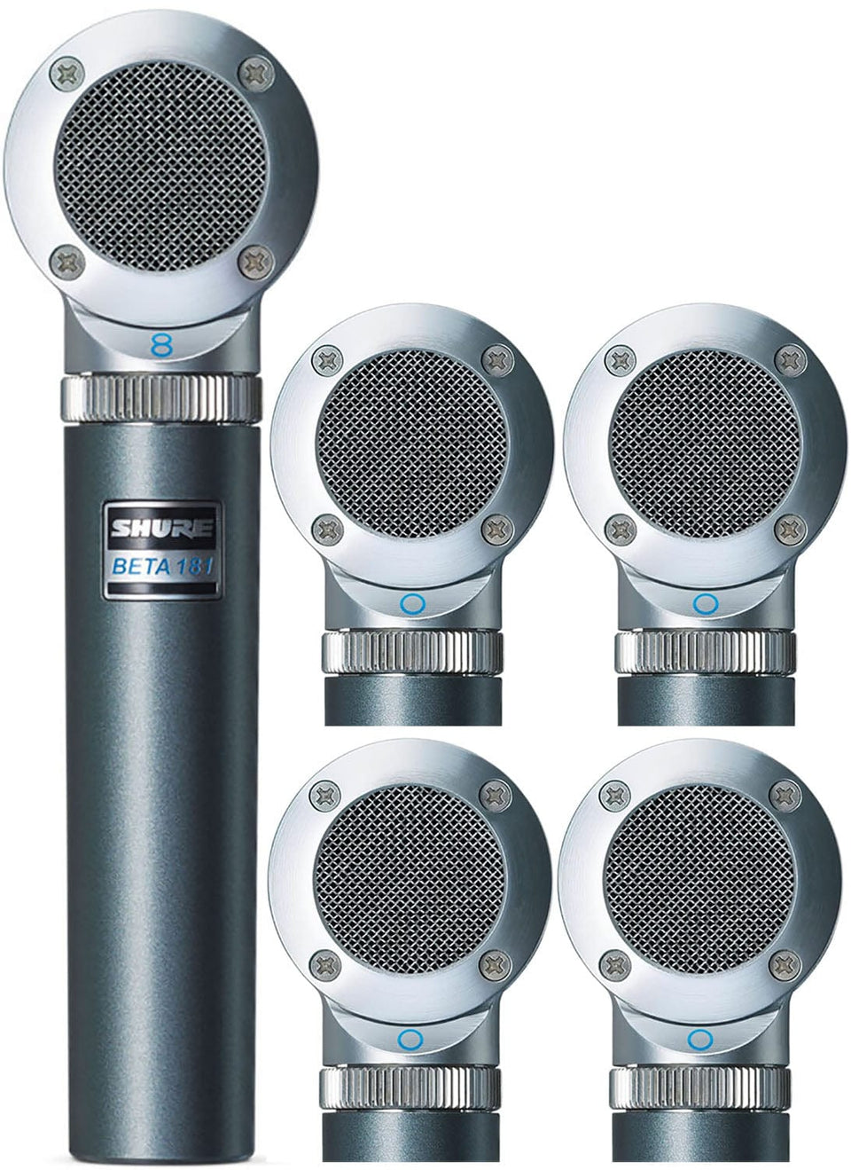 Shure BETA-181/KIT Side-Address Instrument Microphone with 4x Interchangeable Capsules