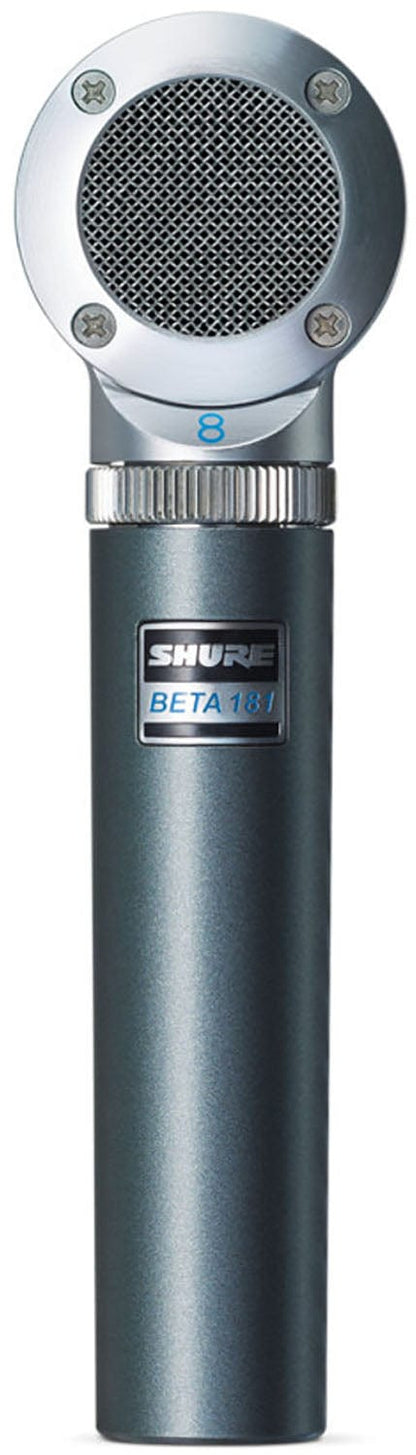 Shure BETA-181/KIT Side-Address Instrument Microphone with 4x Interchangeable Capsules