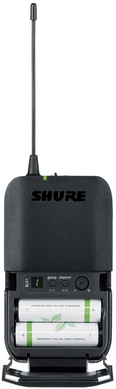 Shure BLX1288 Wireless Combo System with PG58 Handheld and CVL Lavalier - J11 Band