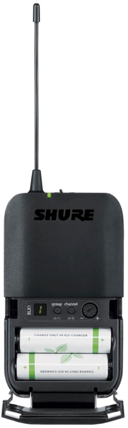 Shure BLX1288 Wireless Combo System with SM58 Handheld and MX153 Earset - H11 Band