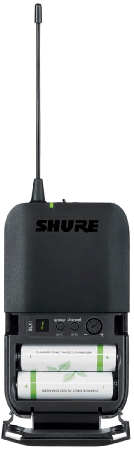 Shure BLX1288 Wireless Combo System with SM58 Handheld and MX153 Earset - H9 Band