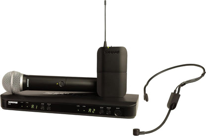 Shure BLX1288 Wireless Combo System with PG58 Handheld and PGA31 Headset - J11 Band