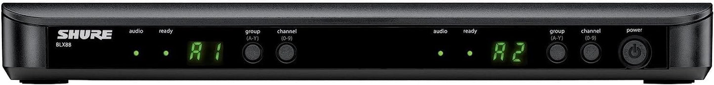 Shure BLX1288 Wireless Combo System with PG58 Handheld and PGA31 Headset - J11 Band