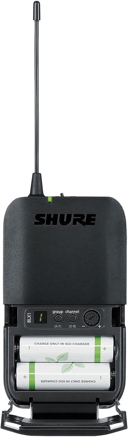Shure BLX1288 Wireless Combo System with PG58 Handheld and PGA31 Headset - J11 Band