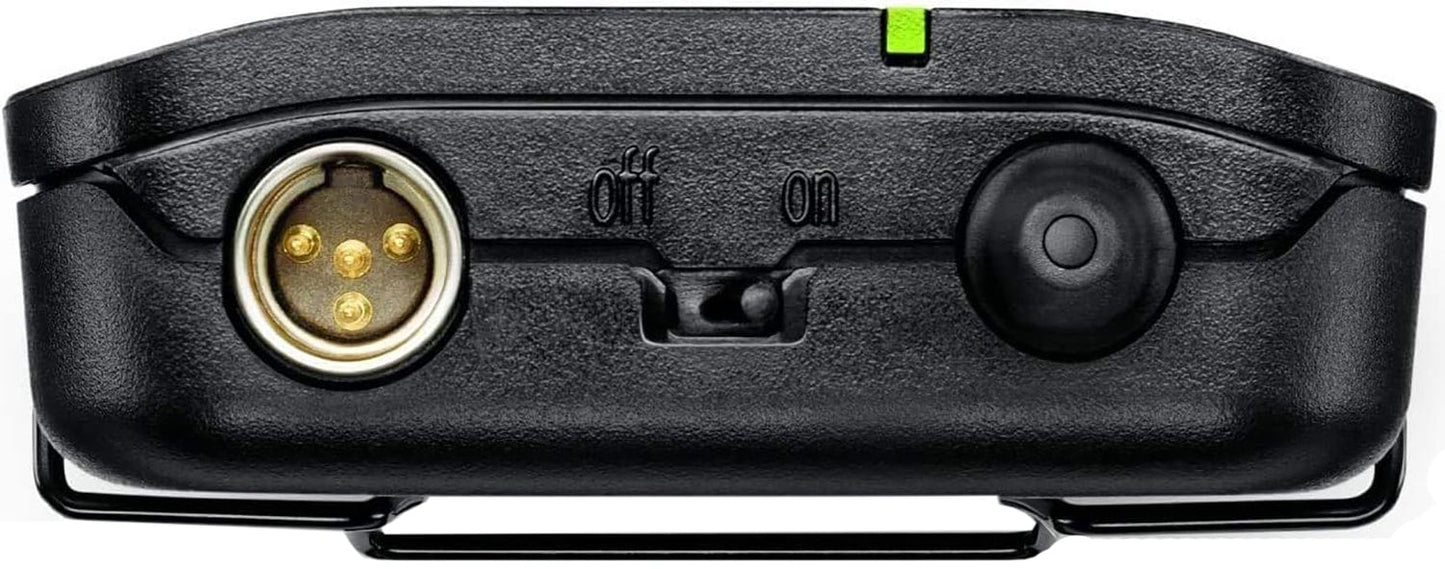 Shure BLX14 Wireless Instrument System with Beta 98H/C Clip-on Gooseneck Microphone - H11 Band