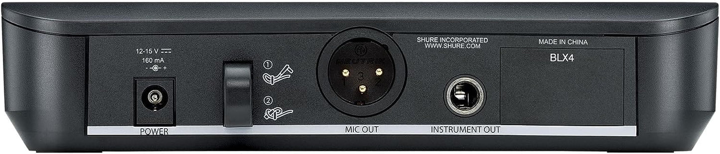 Shure BLX14 Wireless System for Guitarists - H11 Band