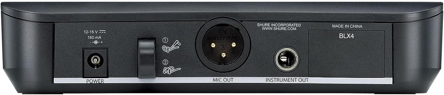 Shure BLX14 Wireless Fitness Headset System with SM31FH Headset Microphone - H11 Band