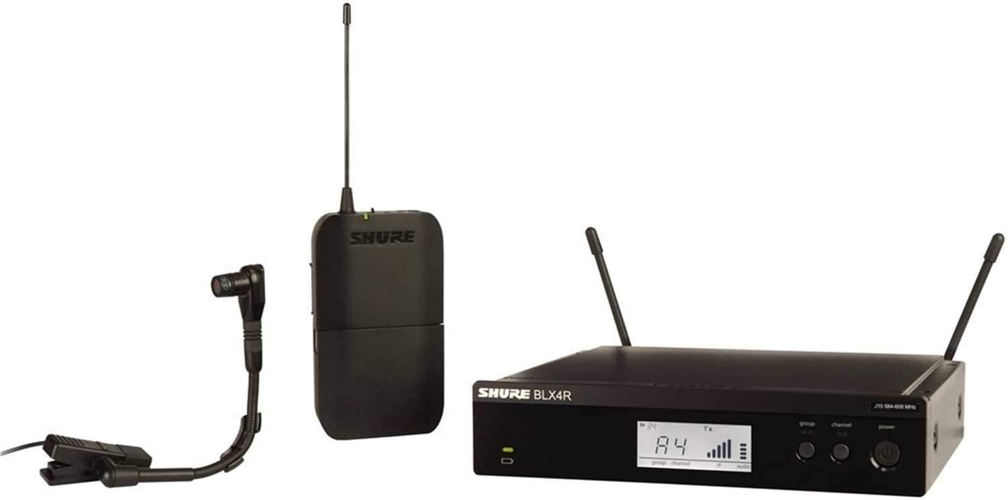 Shure BLX14R B98 Wireless Instrument Mic H10