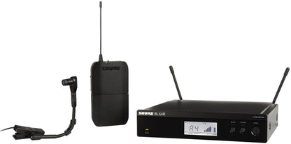 Shure BLX14R Wireless Rack-mount Instrument System with Beta 98H/C Clip-on Gooseneck Microphone - J11 Band