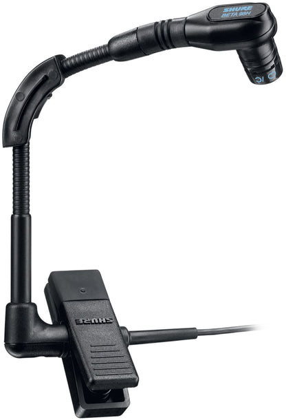 Shure BLX14R Wireless Rack-mount Instrument System with Beta 98H/C Clip-on Gooseneck Microphone - J11 Band