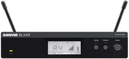 Shure BLX14R Wireless Rack-mount Instrument System with Beta 98H/C Clip-on Gooseneck Microphone - J11 Band