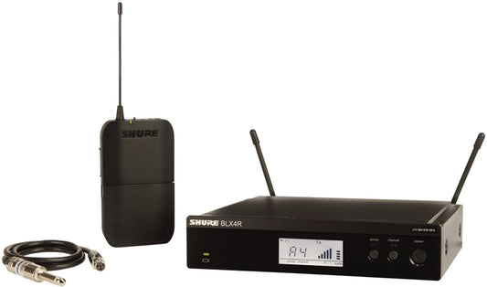 Shure BLX14R Wireless Rack-mount Guitar System - H11 Band