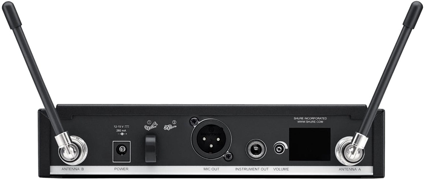 Shure BLX14R Wireless Rack-mount Guitar System - H11 Band