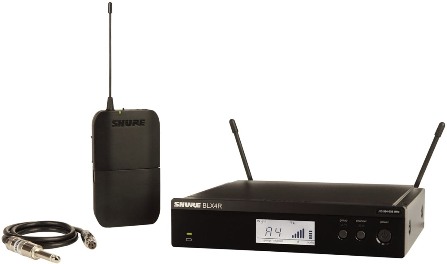 Shure BLX14R Wireless Rack-mount Guitar System - J11 Band
