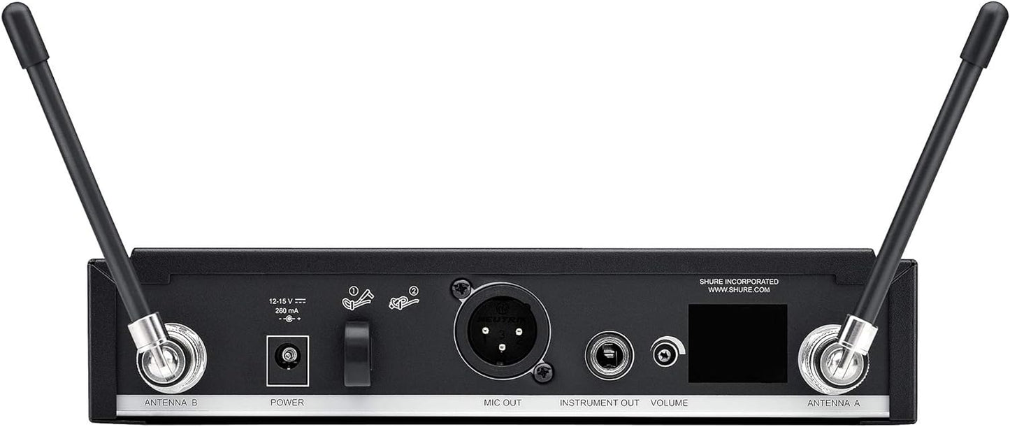 Shure BLX14R Wireless Rack-mount Presenter System with WL93 Miniature Lavalier Microphone - H11 Band
