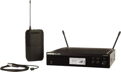 Shure BLX14R Wireless Rack-mount Presenter System with WL93 Miniature Lavalier Microphone - J11 Band