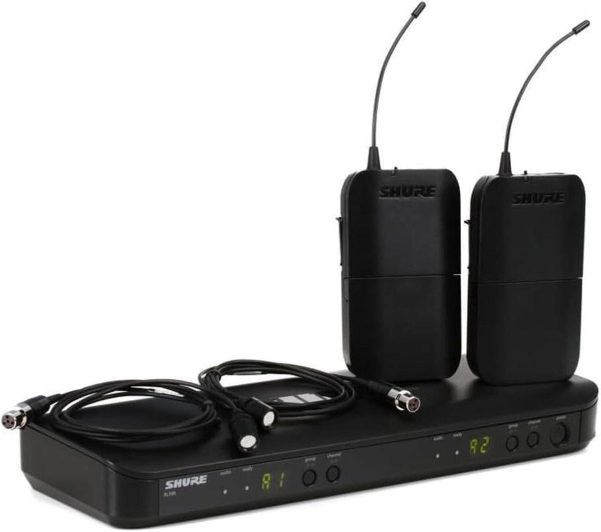 Shure BLX188 Wireless Dual Presenter System with Two CVL Lavalier Microphones - J11 Band