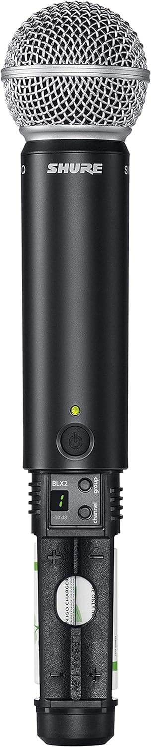 Shure BLX2/SM58 Handheld Transmitter with SM58 Capsule - H11 Band