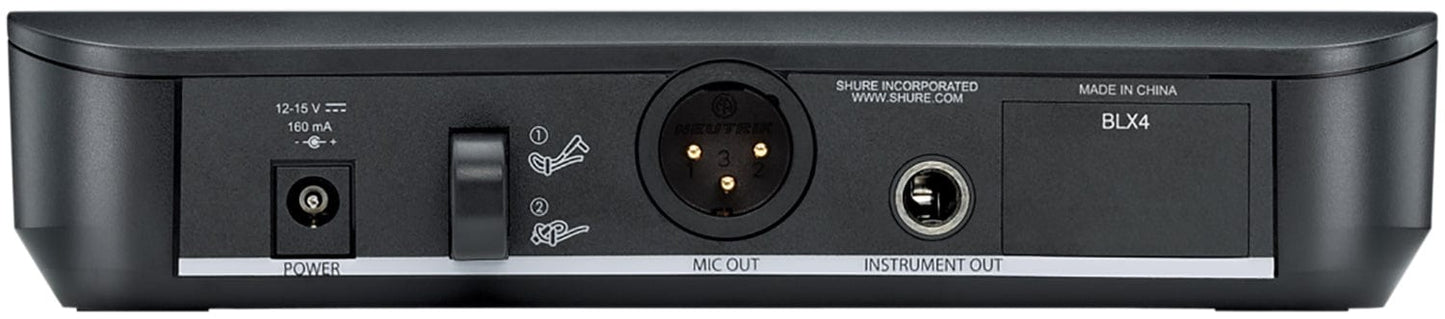 Shure BLX29 Wireless Vocal System with Beta 58A - H11 Band