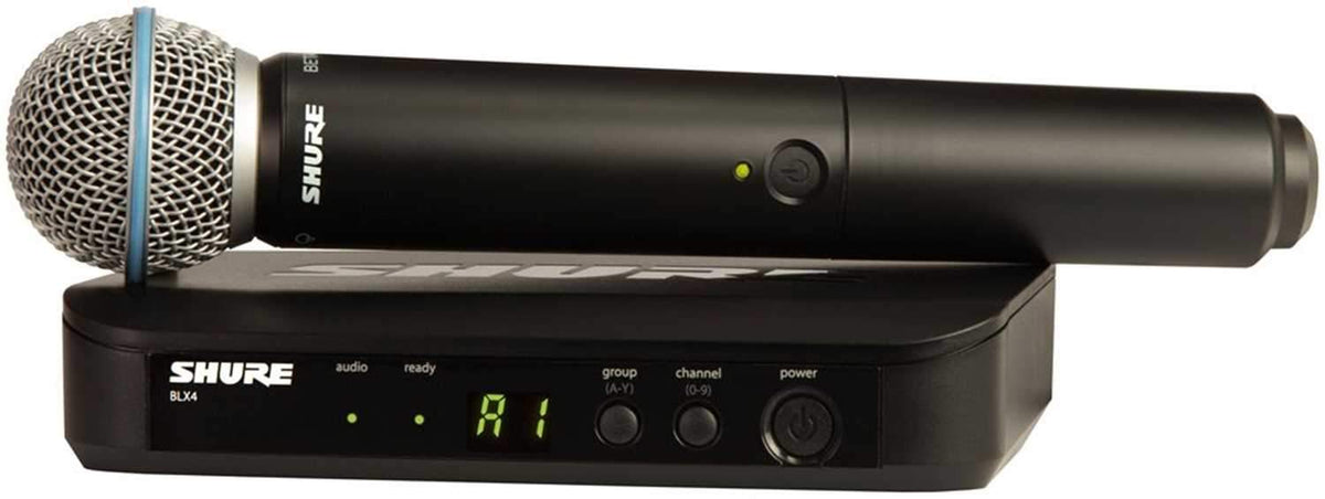 Shure BLX24 Wireless Handheld Mic Sys w Beta58 H9