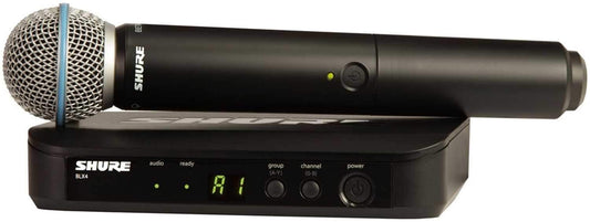 Shure BLX24 Wireless Handheld Mic Sys w Beta58 H9