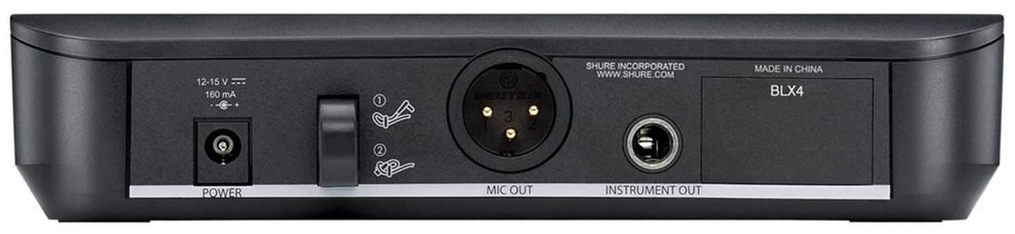 Shure BLX24/PG58-H9 Wireless Handheld Microphone with PG58 H9