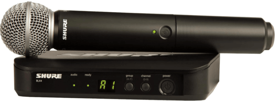 Shure BLX24SM58 Wireless Handheld Mic System with SM58 J11