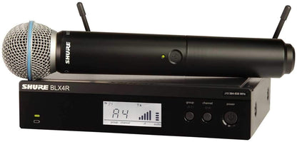 Shure BLX24RB58 Wireless Rackmount Handheld Mic with Beta58 H10