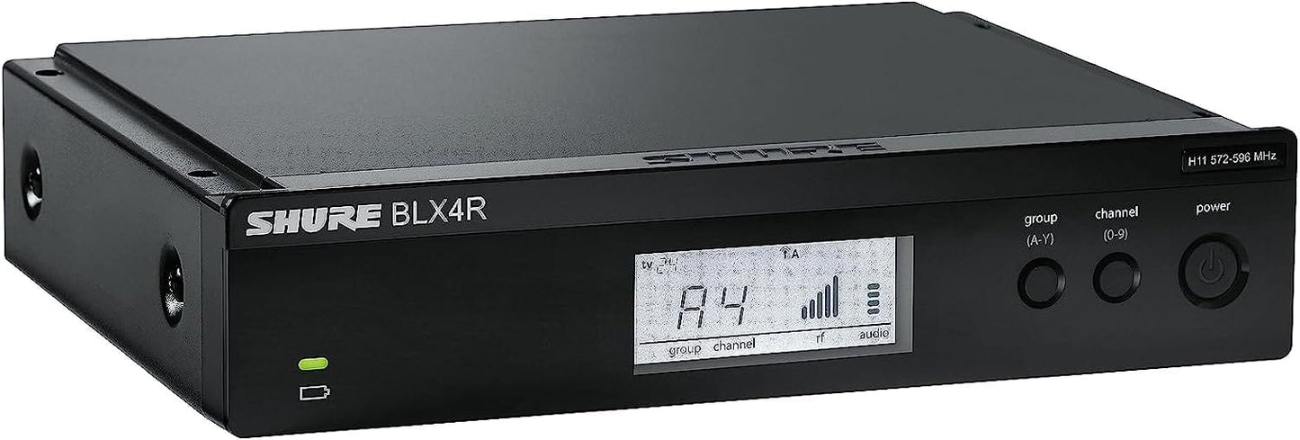 Shure BLX24R Wireless Vocal Rack-mount Set with Beta 58A - H11 Band
