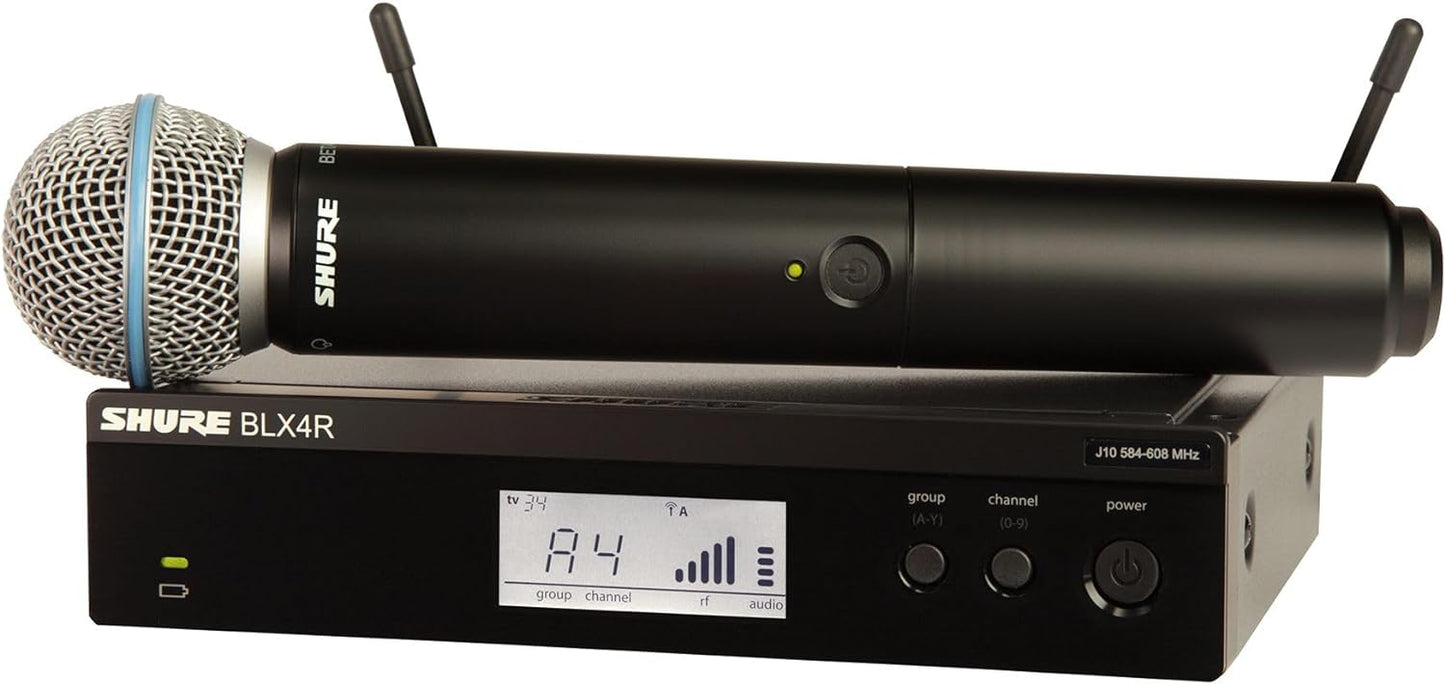 Shure BLX24R Wireless Vocal Rack-mount Set with Beta 58A - J11 Band