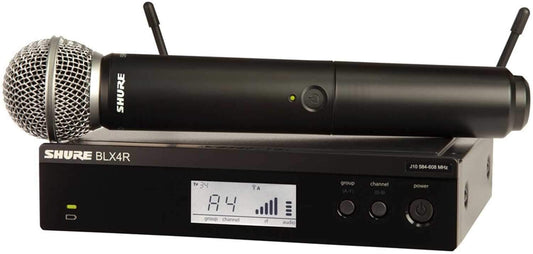 Shure BLX24R SM58 Rackmount Handheld Wireless Mic H10