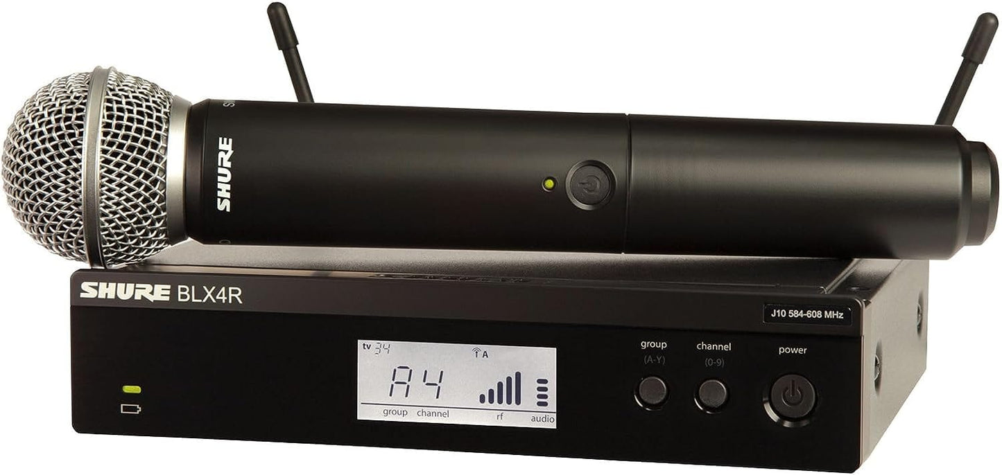 Shure BLX24R Wireless Rack-mount Vocal System with SM58 - H11 Band