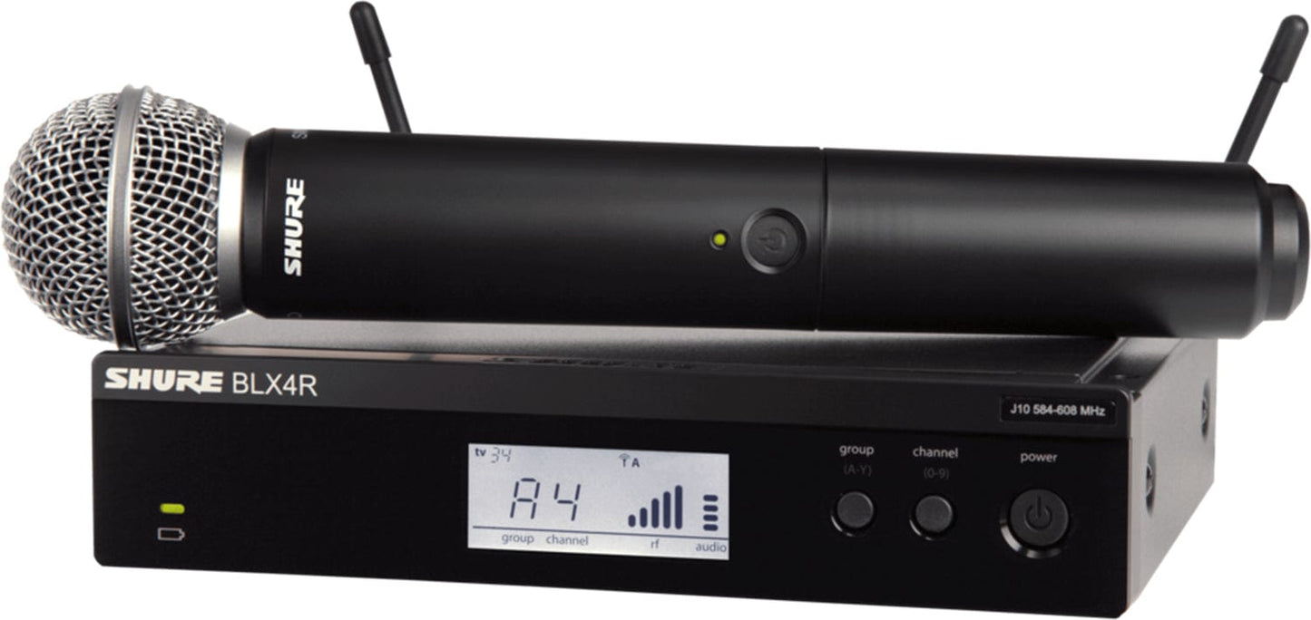 Shure BLX24R SM58 Rackmount Handheld Wireless Microphone J11