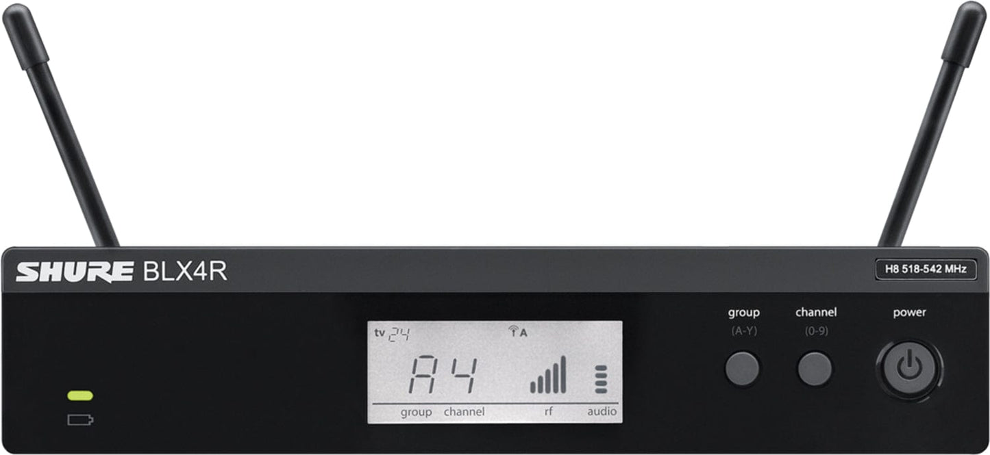 Shure BLX24R SM58 Rackmount Handheld Wireless Microphone J11