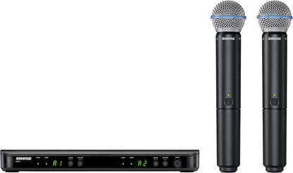 Shure BLX288 Wireless Dual Vocal System with 2x Beta 58A - H10 Band