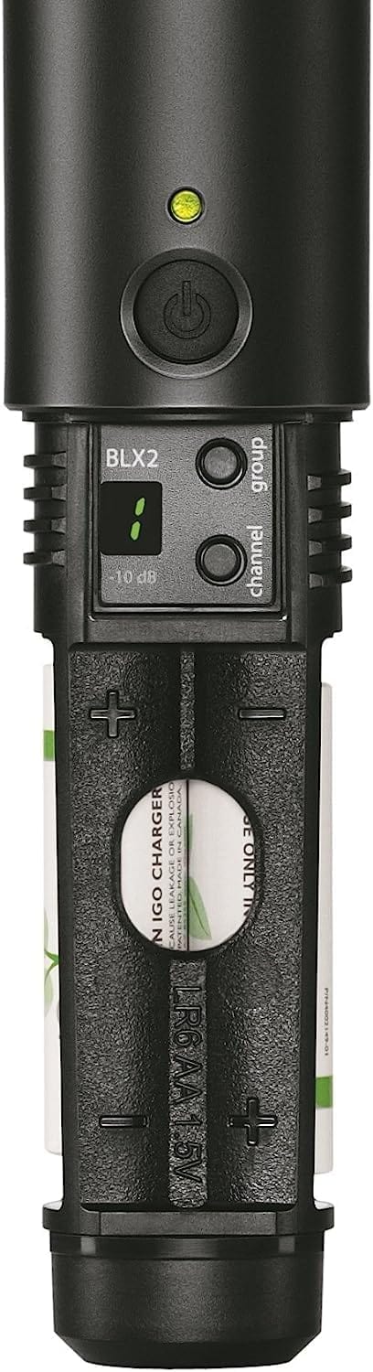 Shure BLX288 Wireless Dual Vocal System with 2x Beta 58A - H9 Band